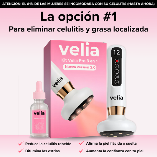 Kit Velia Pro® Elimina Celulitis y Grasa Localizada en 21 días
